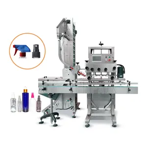Npack Pneumatische Fabriek Prijs Automatische Spindel Fles Cappers Pomp Plastic Fles Capping Machine