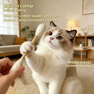 Juguete para Gato <span class=keywords><strong>de</strong></span> Fieltro <span class=keywords><strong>de</strong></span> Lana Gigante Tipo Algodón - Product Image 6
