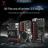 Printer 3D papan kontrol Kit Klipper Mainboard dengan antarmuka SBC kompatibel dengan Raspberry Pi CM4 dan CAN