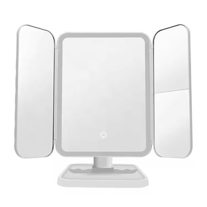 Rechargeable Touch 360 <b>Makeup</b> <b>Mirror</b> Lamp Adjustable Desktop Fill <b>Light</b> LED 3 Color Shell CRI 80 50000 Hours - Product Image 1