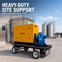 Pompe à double aspiration à fonctionnement économe en énergie, certifiée ISO9001, conception à carter axial divisé