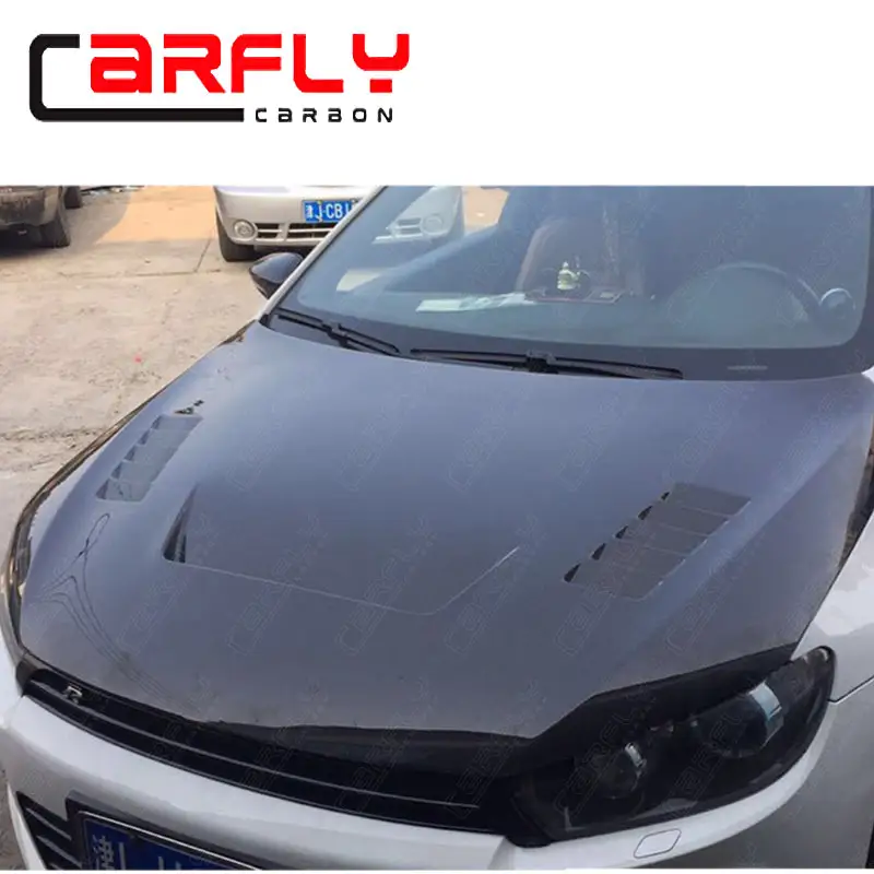 Carbon fiber hood for Scirocco type one Carbon fiber bonnet For VW