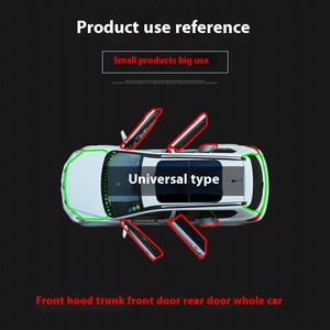 Auto EPDM durevole isolamento acustico striscia di tenuta per <span class=keywords><strong>Peugeot</strong></span> 308s 4008 408 2008 <span class=keywords><strong>3008</strong></span> 301 porta Auto con dimensioni personalizzabili - Product Image 3