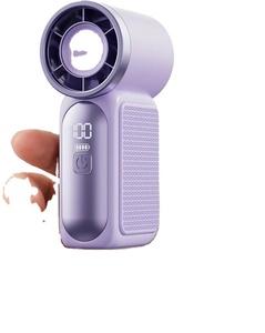 Smart <b>Mini</b> Handheld Fan, 100-Speed Turbo Cooling With Digital Display, 100G Portable Rechargeable Fan for Outdoor - Product Image 1