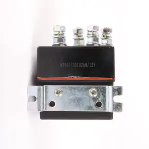 คอนแทกเตอร์โซลินอยด์12VDC 12V 24V DC แบบต่อเนื่อง50A ไม่ต่อเนื่องสำหรับมอเตอร์ถอยหลัง