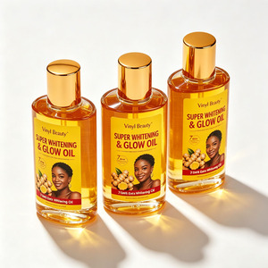 Huile corporelle au curcuma pour éclaircir la peau, éclat naturel, élimination des taches brunes, hydratante, raffermissante, OEM - Product Image 5