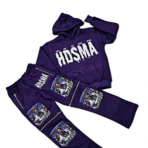 Conjuntos Deportivos Personalizados de Manga Larga, Trajes para Correr, Ropa Deportiva de Corte Regular, Sudadera con Capucha a Precio Bajo y Accesible - Product Image 2
