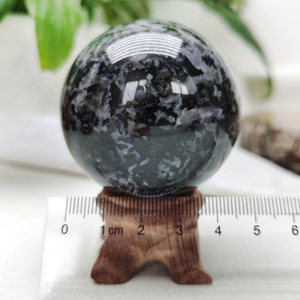 Wholesale Cheap Price Natural Healing Stones Gabbro Polished Crystal Ball Spheres for Decoration - Product Image 6