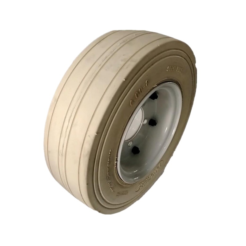 Heavy Duty Mould on Solid Tire 22x7x17 3/4  with Rim Supplier for Genie Boom Lift