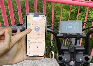 Bicicleta Eléctrica Fatbike de 2 Plazas con Soporte para Aplicación de Localización, 250W, 25km/h, Disponible en Almacenes de EU, Australia y EE. UU. - Product Image 2