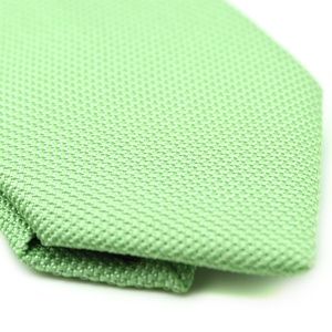 China Wholesale Custom Necktie Classic Slim Skinny 100% Silk Woven Men Solid Color Plain Prasinous <strong>Sage</strong> <strong>Green</strong> Silk <strong>Tie</strong> for Men - Product Image 2