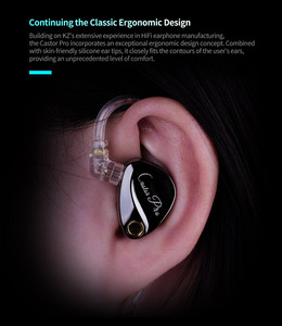 Écouteurs intra-auriculaires HiFi KZ Castor PRO 2DD <span class=keywords><strong>haut</strong></span> <span class=keywords><strong>de</strong></span> <span class=keywords><strong>gamme</strong></span>, filaires et réglables, définissent un nouveau benchmark en matière <span class=keywords><strong>de</strong></span> qualité sonore, <span class=keywords><strong>casque</strong></span> à basses puissantes - Product Image 6