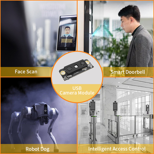 Kích thước nhỏ 2MP USB2.0 84 độ 3D Nhận dạng khuôn mặt 360 Camera kép mô-đun <span class=keywords><strong>USB</strong></span> - Product Image 2