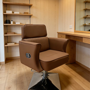 DM New Vintage European Salon Barber <b>Chair</b> Reclining Ergonomic Height Adjustable Hydraulic Pump 360 Degree <b>Rotation</b> Hospital Gym - Product Image 1