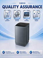 10kg All-in-One Electric Washer Dryer CE CB Certified Class Energy Efficiency High Efficiency Automatic Household Use English