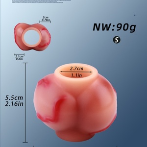 CITYFUN Anillo para Pene de Silicona con Nudo de Perro, Grueso, Retrasa la Eyaculación, Potenciador Sexual, Funda para Pene, Anillo para Pene con Nudo de Perro Realista para Hombres - Product Image 4