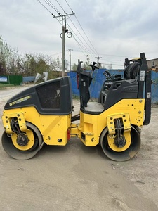 รถบดถนนมือสองแบบสั่น Bw120ad-5ทำจากเยอรมันทิ้งระเบิด3ton มือสองพร้อมดรัมคู่ - Product Image 2