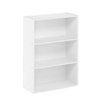 Estantería Abierta de 3 Niveles Addreen, Librería Moderna de Madera Multifuncional para Sala de Estar, Gabinete de Almacenamiento en Forma de Cubo con Color Personalizado para Bebés y Niños, ISO
