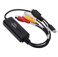 Adaptateur RCA AV vers Type C 1 canal AV NTSC PAL AV vers USB C Carte de capture vidéo