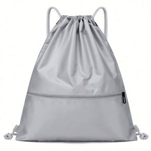 Design Custom Double-shoulder <b>Drawstring</b> <b>Backpack</b> Portable Storage Bag Polyester <b>Drawstring</b> Bag - Product Image 3