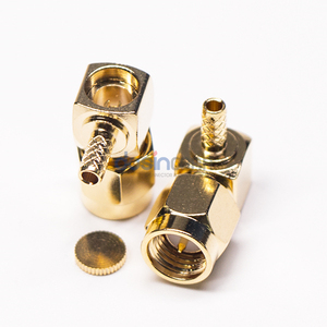 ขั้วต่อ RF ปลั๊กตัวผู้แบบตรง SMA ชุบทองแบบจีบไปยังสายเสาอากาศ1.13 - Product Image 3