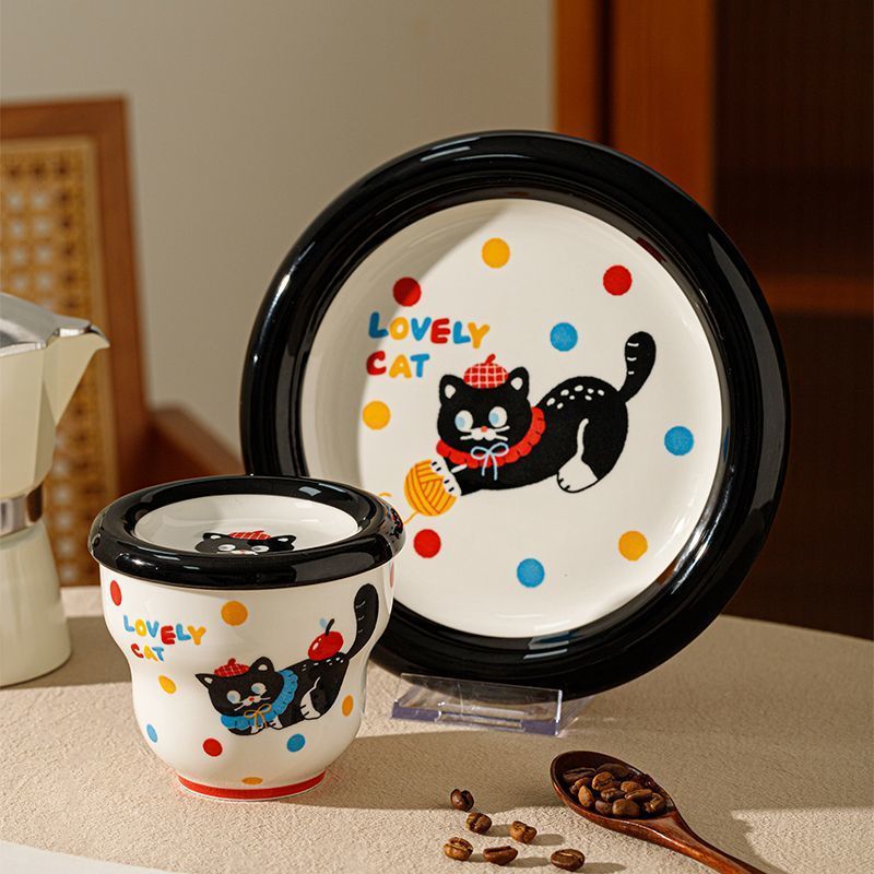 Three-piece set [Black Cat]