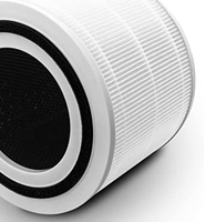 KLP prix d'usine 3-en-1 True HEPA Filter Pièce de filtre à charbon actif