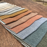 Günstige Leinen Stoff Großhandel Stoff Leinen Sofas Stoff Polyester Polster Textil Rohstoff Sommer