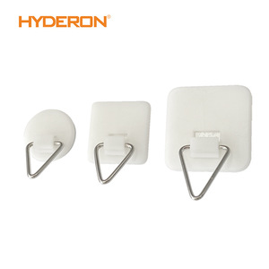 Hyderon Plastic Picture Hooks <b>With</b> Screws For Wall <b>Mounting</b> Seamless Hanging Of <b>Frames</b> And Decorations - Product Image 2
