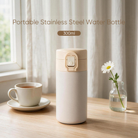 Mug isotherme Everich 300 ml en acier inoxydable sans BPA avec couvercle pop-up facile à nettoyer pour boissons chaudes et froides