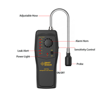 Detektor Kebocoran Gas Sensor Cerdas untuk Pendingin Udara, Detektor Kebocoran Halogen Refrigeran Portabel