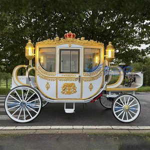 Charrette royale électrique de tourisme, chariot à chevaux, haute qualité, élégante - Product Image 6