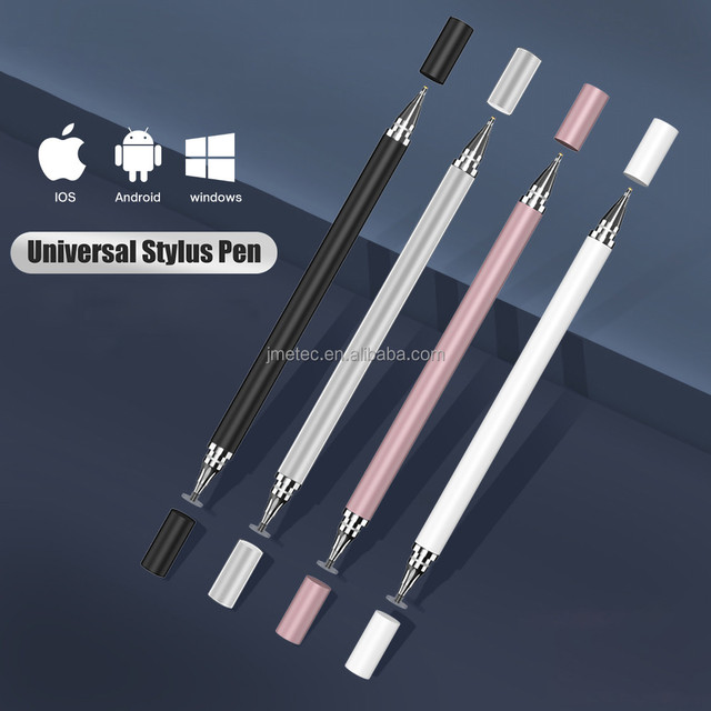 2 in 1 Universal ABS Plastic Capacitive Tablet Phone Android IOS Drawing Stylus Pen for ipad Screen Touch Pen