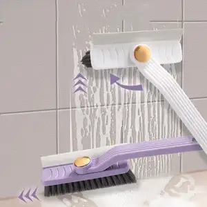 Multi Functional Bathroom Floor Brush Without Dead Corners Rotating Gap Brush Ceramic Tile Cleaning Floor Clean Brush Tools