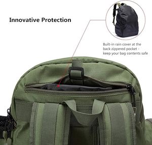 Mochila de Pesca Impermeable con Cubierta Protectora para Lluvia, Incluye 4 Cajas de Aparejos, Muestra Gratis - Product Image 5