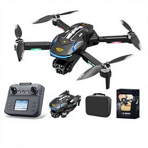 Cross-Border Beginner-Friendly FPV Foldable Plastic 8K HD Screen Dual <b>Camera</b> Remote Control Aircraft Obstacle Avoidance <b>Drone</b> - Product Image 1