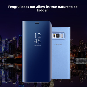Carcasa Inteligente con Espejo y Logotipo Personalizado del Fabricante Original para <span class=keywords><strong>Samsung</strong></span> Serie A54 A56 y S25 S24 Ultra con Servicio de Marca Privada - Product Image 1