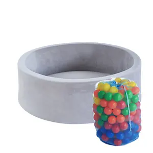 Grande qualità migliori bambini regalo personalizzato palla per bambini pit foam memory sponge morbido nessun odore grande schiuma palla pit indoor ball pit