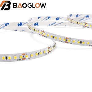 Bande LED moderne BHJ-2835-180D découpée sur circuit imprimé en cuivre 18/50, 24V 16W/M, largeur 8mm, découpable à 3,33cm, Multi CCT Ra85, pour décoration intérieure - Product Image 1