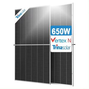 แผงโซลาร์เซลล์ Trina Vertex N รุ่น TSM-NEG20C.20 แบบสองหน้า กำลังไฟ 630w 635w 640w 645w 650w จาก Trina Solar - Product Image 1
