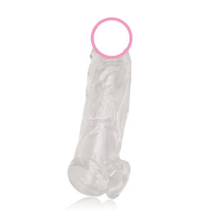 Erotik produkte Lieferant Dicker Sex Schwanz Verzögerung Wieder verwendbares Kondom Private Label Penis Extender Ärmel - Product Image 6