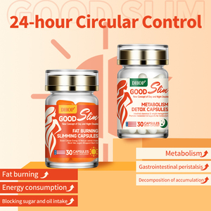 Ensemble de soutien minceur Marque privée Capsules détox Jour et Nuit OEM Personnalisé Soutien Métabolique Fournisseur Professionnel Marque Blanche GMP - Product Image 3