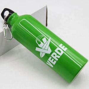 Bouteille d'eau en aluminium personnalisée de 600 ml avec impression thermique de logo personnalisé - Product Image 6