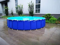 2026 Meilleures Ventes Réservoir Pisciculture RAS Flexible PVC Bâche Bassin Aquaculture pour Poisson à Vendre