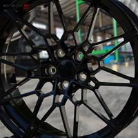 Llantas Forjadas Obsidianblack con Diseño de Malla Multicelular de 19 y 20 Pulgadas 5x112, Llanta Dinámica Modificada para Audi TT RS Fredrikstad Coupé
