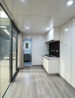 Capsule modulaire préfabriquée portable de type B Apple Cabin de 6 m pour bureau, maison et espace de travail, idéale pour hôtel, appartement ou immeuble de bureaux