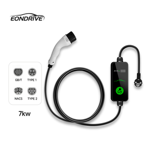 EONDRIVE Nuevo Cargador Portátil <span class=keywords><strong>para</strong></span> Vehículos Eléctricos <span class=keywords><strong>de</strong></span> 7KW OCPP1.6 Tipo 2 Tipo 1 NACS AC, <span class=keywords><strong>Estación</strong></span> <span class=keywords><strong>de</strong></span> <span class=keywords><strong>Carga</strong></span> Portátil <span class=keywords><strong>para</strong></span> <span class=keywords><strong>Autos</strong></span> Eléctricos - Product Image 1