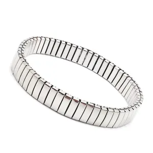 New Simple Fashion Style Chain Bracelet Jewelry Silver Color Valentine's Day Gift Fo Women Lover Couple Banquet