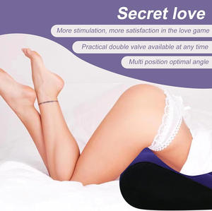 Cuscino Erotico per Uomo <span class=keywords><strong>Donna</strong></span> e Coppie Giocattolo a Triangolo Gonfiabile Rampa Arredo Cuscino di Posizionamento Supporto per <span class=keywords><strong>Posizioni</strong></span> - Product Image 5