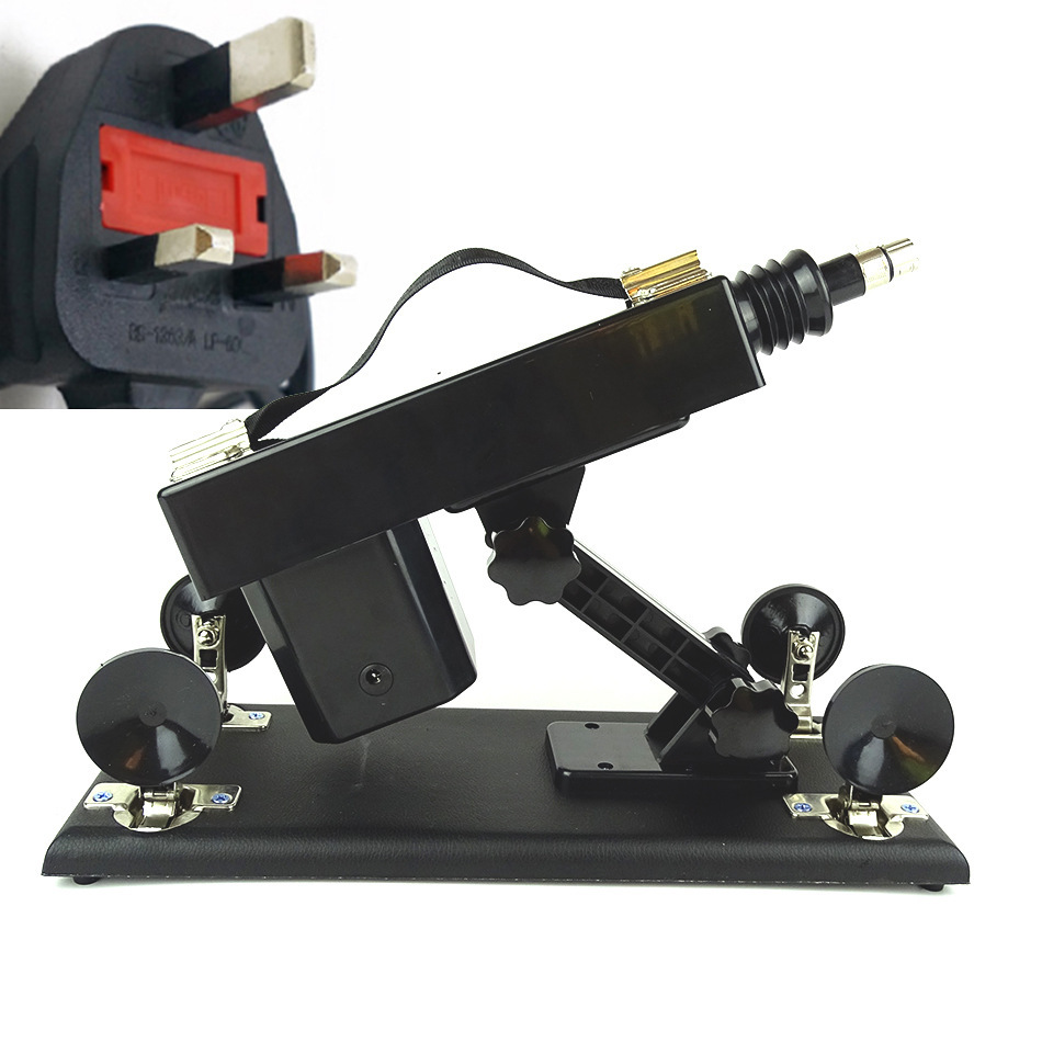 Black British standard plug